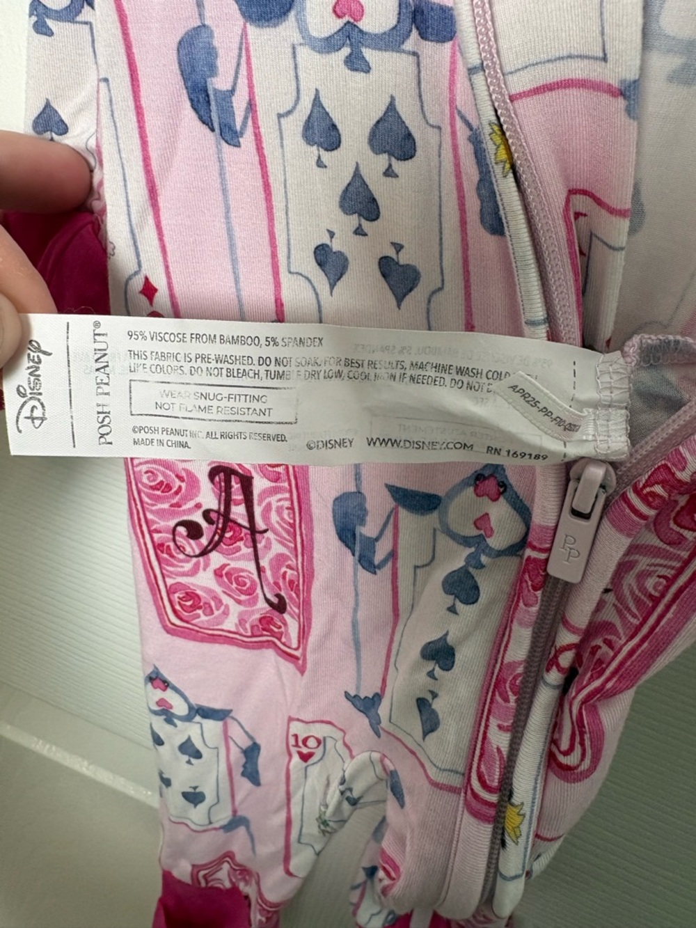 Posh Peanut Disney Alice in Wonderland Convertible Zippy 3-6M EUC - Picture 7 of 7